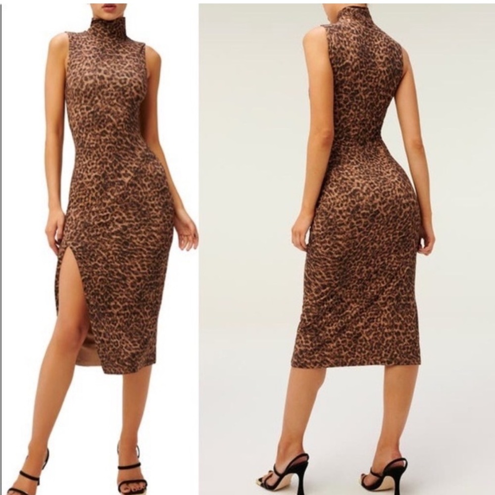 🐆Good American Mockneck maxi🐆